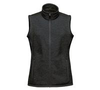 Avalante Knitted Heather Full Zip Gilet Stormtech Black XXL