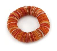 Avalaya Orange Shell Flex Bracelet - 17cm L