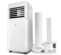 Avalla S-80 Portable Air Conditioner 5000 BTU, 4-in-1 AC Unit with Dehumidifier & Fan, Quiet 50dB, Sleep Mode, Digital Display, Remote & Timer, Window Kit, Rooms up to 34m³