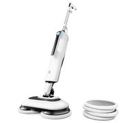 Avalla T-30 Steam Mop & Floor Scrubber - 140C Superheated Steam, Dual Rotating Brushes, 6 Washable Pads, 8m Cable - Chemical-Free Deep Cleaning for Hard Floors, Kitchens & Bathrooms