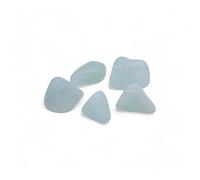 Avalon Aquamarine Tumblestone Crystal Gem ~ Meditation, Courage, Serenity, Peace, Inspiration, Tranquillity, Soothing, Calming, Safe Travel on Water - Crystal Gemstone Therapy Tumblestones (5)