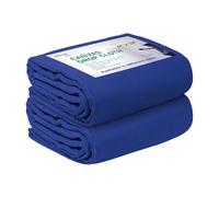 Avalon Canvas Drop Cloth for Painting 4x12 feet Pack of 2-8oz Painters Drop Cloths for Painting - All Purpose Canvas Tarps for Floor & Furniture Protection - Recycled Cotton Fabric
