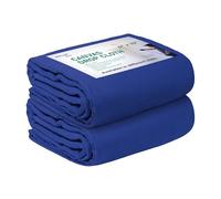Avalon Canvas Drop Cloth for Painting 4x15 feet Pack of 2-8oz Painters Drop Cloths for Painting - All Purpose Canvas Tarps for Floor & Furniture Protection - Recycled Cotton Fabric