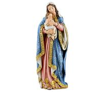 Avalon Gallery Ave Maria Collection Figurine Hand Painted Catholic Resin Statue, 8.25-Inch, Madonna & Child Figurine
