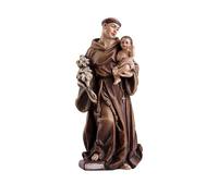 Avalon Gallery Bellavista Mini Saints Statues - Small Gift Boxed Catholic Figurine, 4-Inch, Saint Anthony Statue