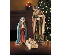 Avalon Gallery Nativity Sets for Christmas - Indoor Hand Painted Nativity Scene, 16-Inch Scale, 3-Piece
