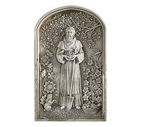 Avalon Gallery12 Saint Fiacre Garden Plaque Stoneresin