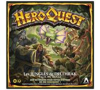 Avalon Hill HeroQuest Jungles of Delthrak Game Expansion, Quest-Based Board Game, 14+ Years, 2-5 Players, Fantasy Adventure (Jungle) Theme
