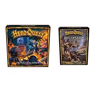 Avalon Hill Heroquest The Mage of Mirror Quest Pack & Hasbro Gaming Avalon Hill HeroQuest Kellar's Keep Expansion, Ages 14 and Up 2-5 Players, Requires HeroQuest Game System to Play