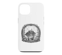 Avalon Mystical Island Arthurian Legend Sacred Line Art Case for iPhone 13