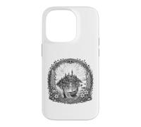 Avalon Mystical Island Arthurian Legend Sacred Line Art Case for iPhone 14 Pro