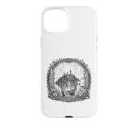 Avalon Mystical Island Arthurian Legend Sacred Line Art Case for iPhone 15 Plus