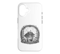 Avalon Mystical Island Arthurian Legend Sacred Line Art Case for iPhone 16