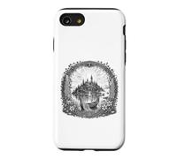 Avalon Mystical Island Arthurian Legend Sacred Line Art Case for iPhone SE (2020) / 7/8