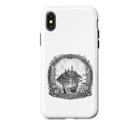 Avalon Mystical Island Arthurian Legend Sacred Line Art Case for iPhone X/XS