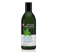 Avalon Organics Peppermint Bath & Shower Gel 355ml (PACK OF 2)