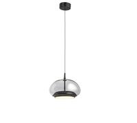 Avalon Pendant Smoked/Black Chrome