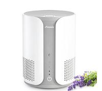 Avamia Air Purifier for Bedroom Home, H13 HEPA Filter with Aromatherapy Diffuser, 3 Speed Modes, Quiet 22dB Air Cleaner for Smoke, pollen, Pet dander and hair, White