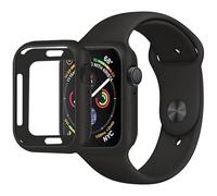 AVANA Apple Watch Series 6/5/4/SE Case 40mm Screen Protector Thin Soft Silicone TPU Cover Protective Slim Fit Case Protective Case for iWatch Series 6/5/4/SE (40mm) - Black