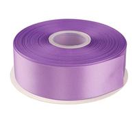 AVANAVA 38mm Wide Double Face Satin Ribbon - 45 Meters (463-Grape)