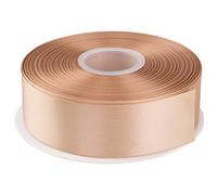 AVANAVA 38mm Wide Double Face Satin Ribbon - 45 Meters (835-Tan)