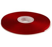 AVANAVA 6mm Wide Grosgrain Ribbon - 45 Meters, Ideal for Gift Wrapping, Hair Bows, Home Decor, Flower Arrangement (260-Scarlet Red)