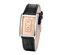 Avaner Vintage Square Wrist Watches: Analog Quartz Leather Business Casual Retro Watches for Men and Women
