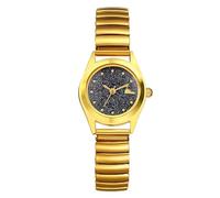 Avaner Women's Elastic Strap Watches: Stretch Band Easy Reader Gold Bangle Quartz Wristwatch