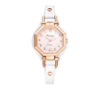 Avaner Women's Leather Quartz Watches: Slim Strap Analog Quartz Elegant Dress Wrist Watches for Womens Ladies