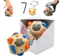Avanise Handcrafted Boulder Block - Build Strength and Precision, Boulder Balls 3d Climbing Ball Rock Build Strength And Precision, Gifts for Rock Climbers (1 Pc)