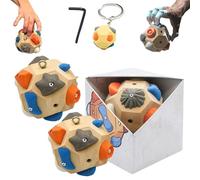 Avanise Handcrafted Boulder Block - Build Strength and Precision, Boulder Balls 3d Climbing Ball Rock Build Strength And Precision, Gifts for Rock Climbers (2 Pcs)