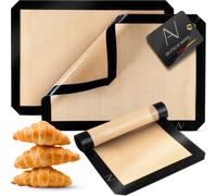 AVANNA Silicone Baking Mats Reusable Baking Sheet Baking Mat 3-Piece Set