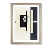 Avant Garde By El Lissitzky Classic Painting Framed Print | A3 Oak Framed Wall Art | Ready to Hang | Classic Historical Picture | Living Room Bedroom Lounge Office