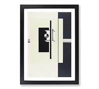 Avant Garde by El Lissitzky Framed Print | A2 Black Framed Wall Art | Ready to Hang | Modern Nature Picture | Living Room Bedroom Lounge Office