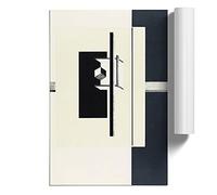 Avant Garde By El Lissitzky | Unframed Wall Art Print | Ready to Frame Poster | Modern Home Decor Picture | Artwork for Living Room, Bedroom, Kitchen or Office | A2 (42x59.4 cm)