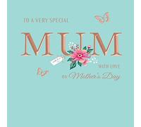 Avant Garde Modern Mother's Day Card Special Mum - 8 x 6 inches