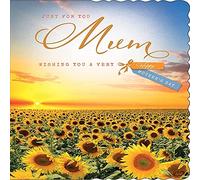 Avant Garde Mother's Day Card Just for You Mum - 8 x 6 inches