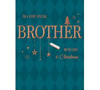 Avant Garde Studios Classic Christmas Card, Special Brother - 8 x 6 inches - Piccadilly Greetings