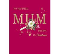 Avant Garde Studios Classic Christmas Card, Special Mum, Rose - 8 x 6 inches - Piccadilly Greetings