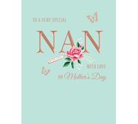 Avant Garde Studios Mother's Day Card, To a Special Nan With Love - 8 x 6 inches