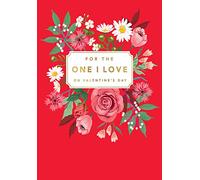 Avant Garde Valentine's Day Card for the One I Love - 9 x 6 inches