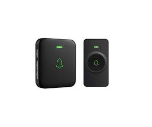 AVANTEK Wireless Doorbell, 1000ft Long Range Door Bells, Mini IP55 Waterproof with 1 Plug-in Receiver, Cordless Doorbell with 5 Levels Volume, 52 Melodies, LED Flash, CB-11 (CR2032 Battery Included)
