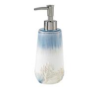 Avanti Linens Abstract Coastal Collection, Ceramic, Multicolor, Soap Dispenser/Lotion Pump