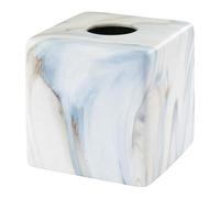 Avanti Linens Accessories Bathroom Essentials, Tissue Box Cover, Blue