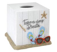 Avanti Linens Beach Mode Collection, Resin, Multicolor, Tissue Cover