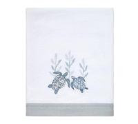 Avanti Linens Caicos Collection, Cotton, Optic White, Bath Towel