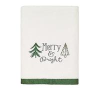 Avanti Linens Christmas Trees Collection, Cotton, Multicolor, Hand Towel