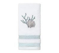 Avanti Linens Coastal Terrazzo Collection, Cotton, Multicolor, Fingertip Towel