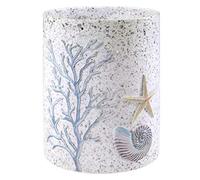 Avanti Linens Coastal Terrazzo Collection, Resin, Multicolor, Wastebasket