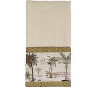 Avanti Linens Colony Palm FINGERTIP, Towel, Ivory